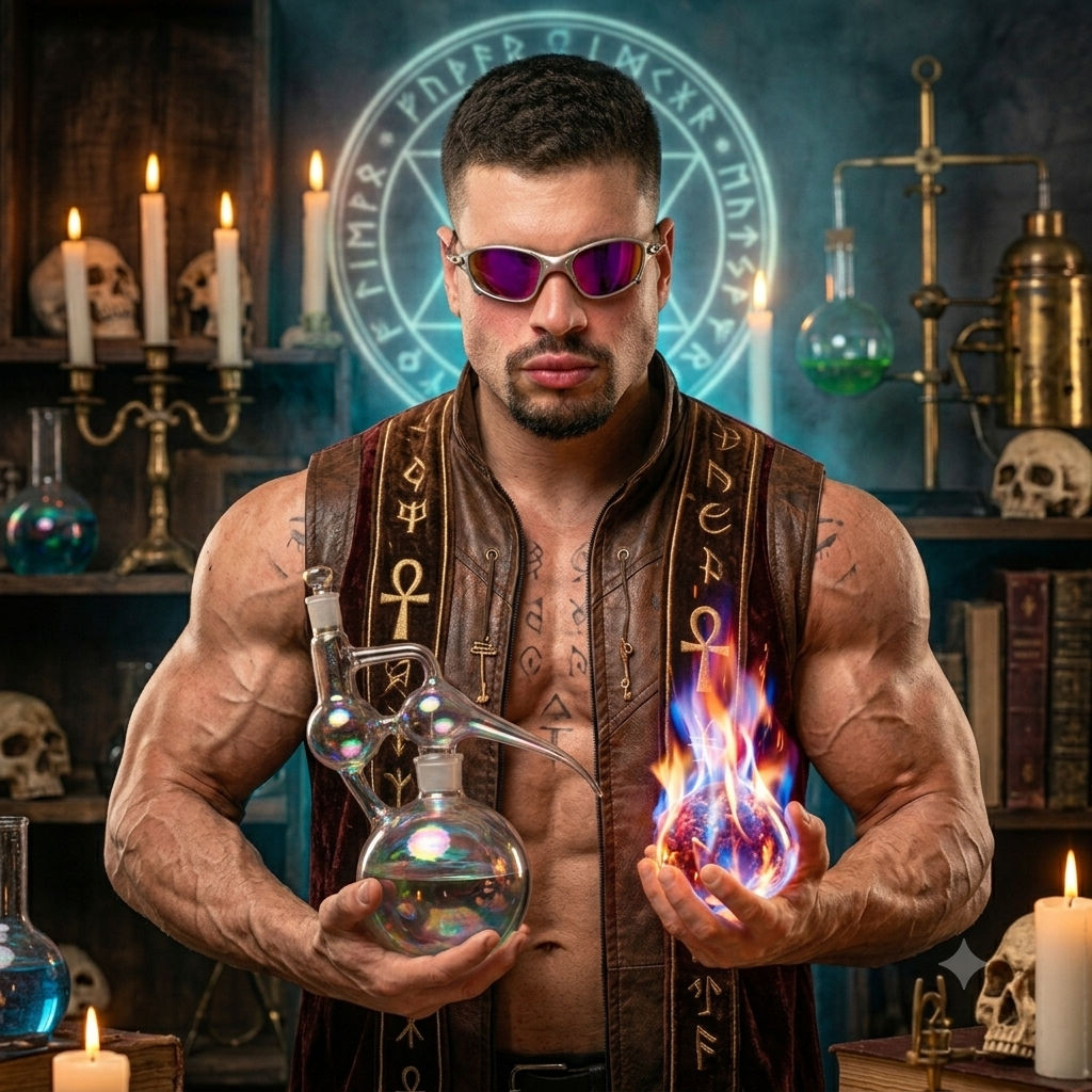 Foto do Mago Biohacker